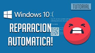 Cómo Reparar Windows 10 con Reparación Automática Tutorial [upl. by Natividad]