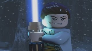 Rey Vs Kylo Ren  LEGO Star Wars The Force Awakens [upl. by Assilam]