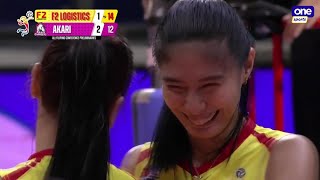 Ivy Lacsina hits 20point mark  2023 PVL AllFilipino Conference [upl. by Olodort60]