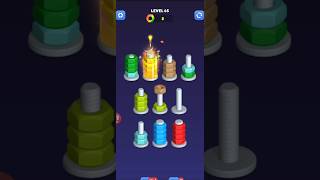 Colors nut Bolt Game level 65 games gaming gameplay gamingshorts shorts [upl. by Tnarb323]