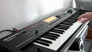 BiscayaJames Last Cover by Methno  Synthesizer Roland JunoG [upl. by Thompson362]