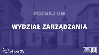 Poznaj UW  Wydział Zarządzania [upl. by Lloyd]