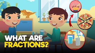 Fraction for Kids  Introduction to Fraction with examples [upl. by Nnaitak114]