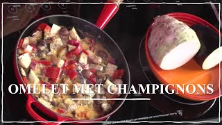 Omelet met kastanjechampignons [upl. by Norita]