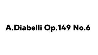 ADiabelli Op149 No6 [upl. by Airod]