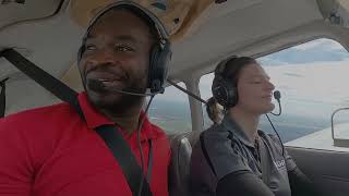 Road to Becoming a Pilot  Student Pilot  Private Pilot Training  Amys First Lesson [upl. by Malda]