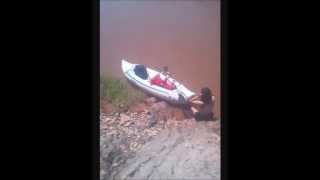 Kayaking the Washita River Oklahoma [upl. by Oivatco550]