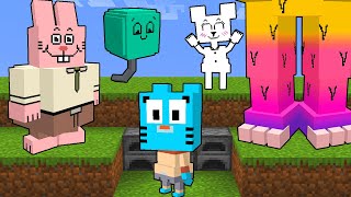 Minecraft Gumball vs Cazadores El increíble mundo de Gumball [upl. by Areis]