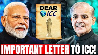 PCB writes a Letter to ICC  Double Standards from Indian Government  Champions Trophy Update 2025 [upl. by Ahsiem]