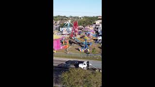 CARNIVAL RIDES Nativity Carnival NOVEMBER FEST Ferris Wheel Tornado [upl. by Anead]