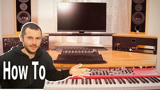 Für 300€ einen genialen Studiotisch selber bauen Tutorial 🏗 [upl. by Halueb]