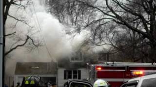 Randolph NJ Working House Fire 012710 Part 2 [upl. by Aiden751]