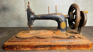 1882 SINGER Sewing Machine Restoration [upl. by Krystyna]