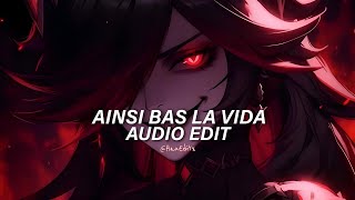 Ainsi Bas La Vida  Indila Edit Audio [upl. by Frantz]