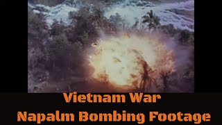 VIETNAM WAR F105 NAPALM BOMBING MISSIONS RAW FOOTAGE SILENT XD31101 [upl. by Ansell225]