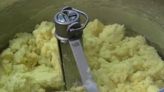 Mashed potatoes in Dieta mixer kettle [upl. by Ecirpak]