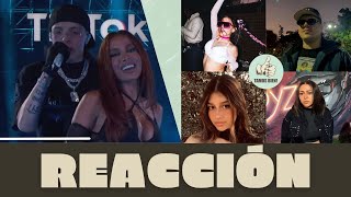 REACCION 🇦🇷  “BELLAKEO” de Peso Pluma e Anitta no TikTok In The Mix  Con Emi Marité Jus y Cunco [upl. by Eldnik]