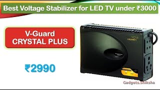 🔥3Amp ►VGuard CRYSTAL PLUS Review ► टीवी ​वोल्टेज स्टेबलाइजर ► VGuard Voltage Stabilizer [upl. by Nogras]