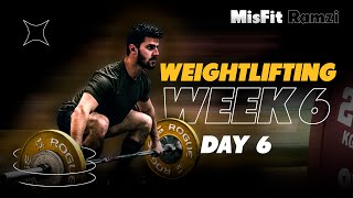 Weightlifting Day 29 Week 6 [upl. by Pry]