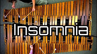 Insomnia  Marimba Duet [upl. by Cain]