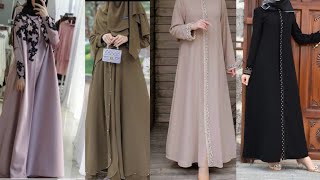 stylish abaya design 2023latest burqa design ideasPakistani modern abayas [upl. by Lonne]