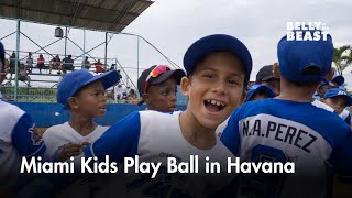 Former Tampa Bay Ray Returns to Cuba Again – This Time With Little Leaguers [upl. by Lia]