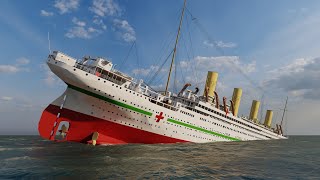 Sinking Of The HMHS Britannic [upl. by Serafine187]