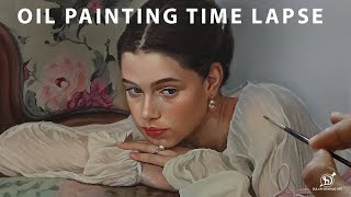 Oil Painting Time Lapse 11  Dulam Srinivas [upl. by Alleen196]