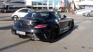 Mercedes SLS AMG Black Series sounds HD [upl. by Kristie]