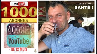 Comment avoir 4000 HEURES de VISIONNAGE sur YouTube Rapidement en 6 mois [upl. by Eelahc]