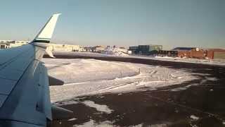 Alaska Flight 55  Prudhoe Bay to Barrow  737800  Taxi and Takeoff [upl. by Eilrebmik389]