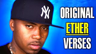 Nas Original Ether Verses Wouldve DESTROYED JAYZ Full Breakdown [upl. by Nolram]