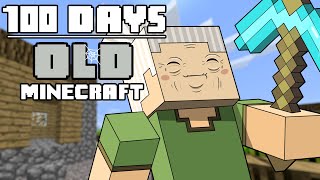 100 Days  Old Minecraft [upl. by Yonah684]