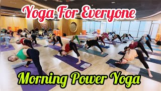 45 Minutes Power Yoga For Increase Strength amp Balance On Body amp Mind poweryoga morningyoga [upl. by Chainey778]