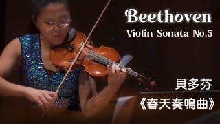 Beethoven Violin Sonata No5 in F Major Op24 I Allegro [upl. by Enneiluj20]