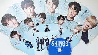 Unpackaging SHINees Kimi no Sei de Albums SWJ Member Versions [upl. by Wolsky]