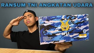 MUKBANG MAKANAN TNI ANGKATAN UDARA [upl. by Asirb]