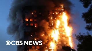 Grenfell Tower fire inquiry points to failures by UK government contractors and first responders [upl. by Ardnat]