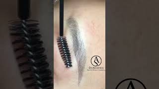 Microblading Eyebrows  Permanent Eyebrow Makeup  Natural Brows Academy [upl. by Dulciana]