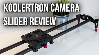 Koolertron 32”80cm Camera Slider Review [upl. by Canter139]