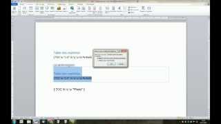 Word 2010  Créer plusieurs tables des matières [upl. by Lucie]