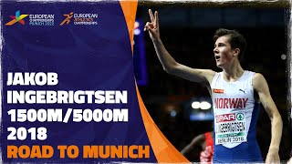 Jakob Ingebrigtsen’s Golden Debut  Berlin 2018  Road To Munich 2022 [upl. by Valentia]