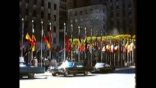 UN and Rockefeller Center 1965 [upl. by Reltuc401]