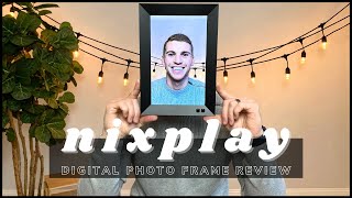 Smart Photo Frame by Nixplay  Unboxing and Review [upl. by Asital]