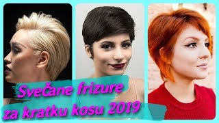 20 trendi 💞 svečane frizure za kratku kosu 2019 [upl. by Decker344]