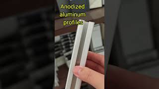 Anodized aluminum profile aluminiumprofile aluminumextrusion cnc [upl. by Jeanna]