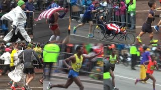 Boston Marathon 2015  HD 1080p60 video [upl. by Agosto787]