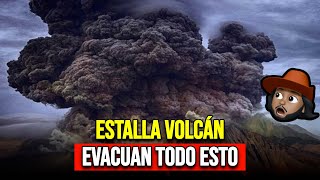 Urgente Volcán acaba de hacer esto Mira lo que sale de la Tierra [upl. by Lorac]