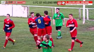 Cheadle Town Reserves Vs FC St Helens 17 05 16 [upl. by Jr]