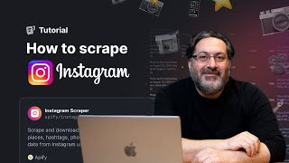 How to Scrape Instagram Data  Instagram Scraper API Tutorial [upl. by Thorvald]